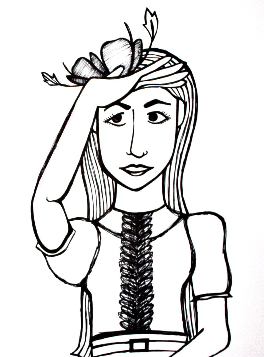 wanting new nikes in a fascinator 