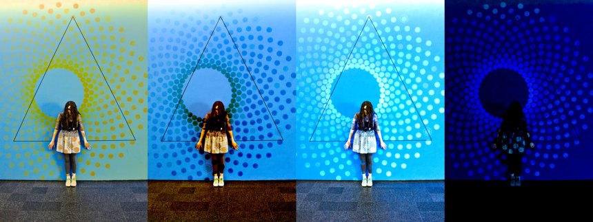 circles and triangles on Nikes