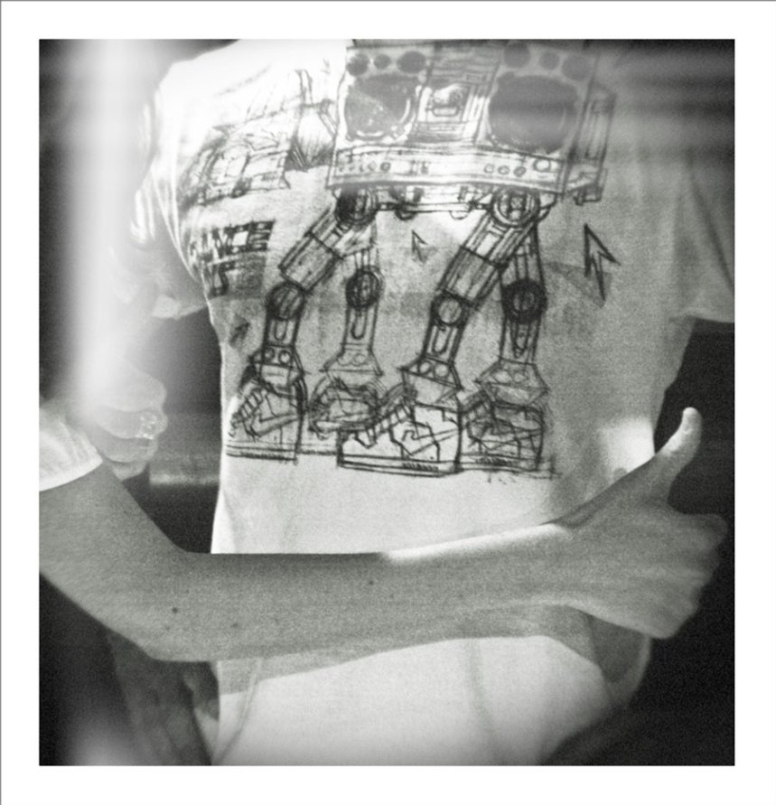 Mike and his awesome Nike shirt