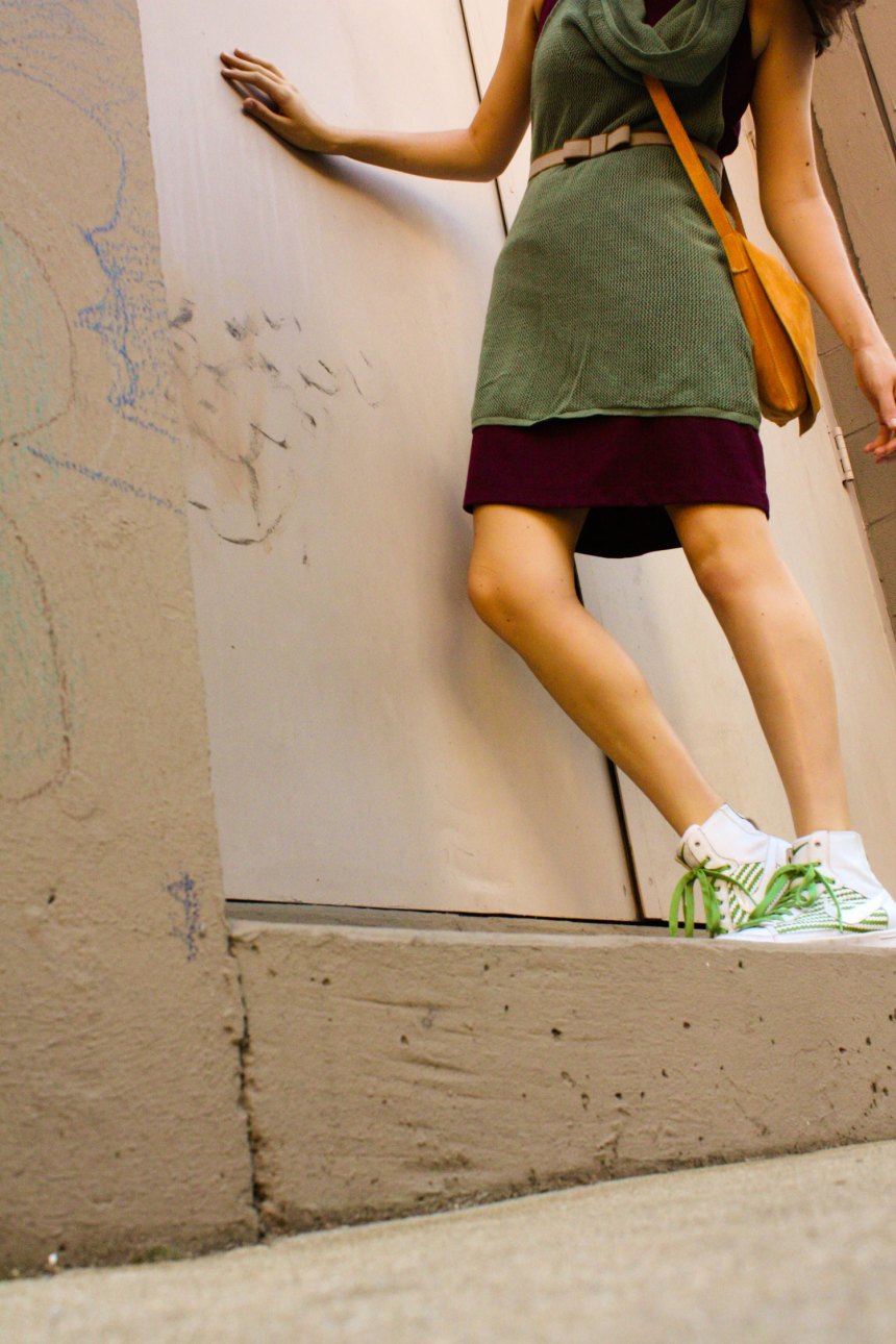 Nikes and an art show