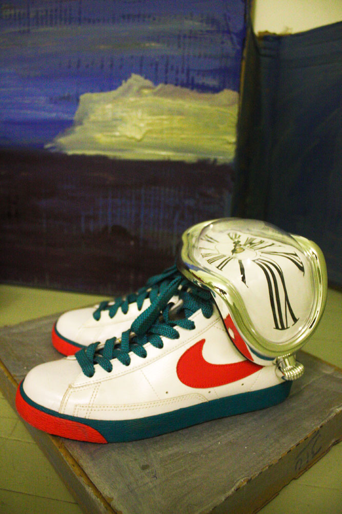 fine art and Nike