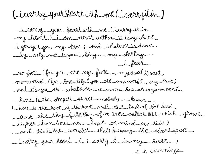 e.e. cummings