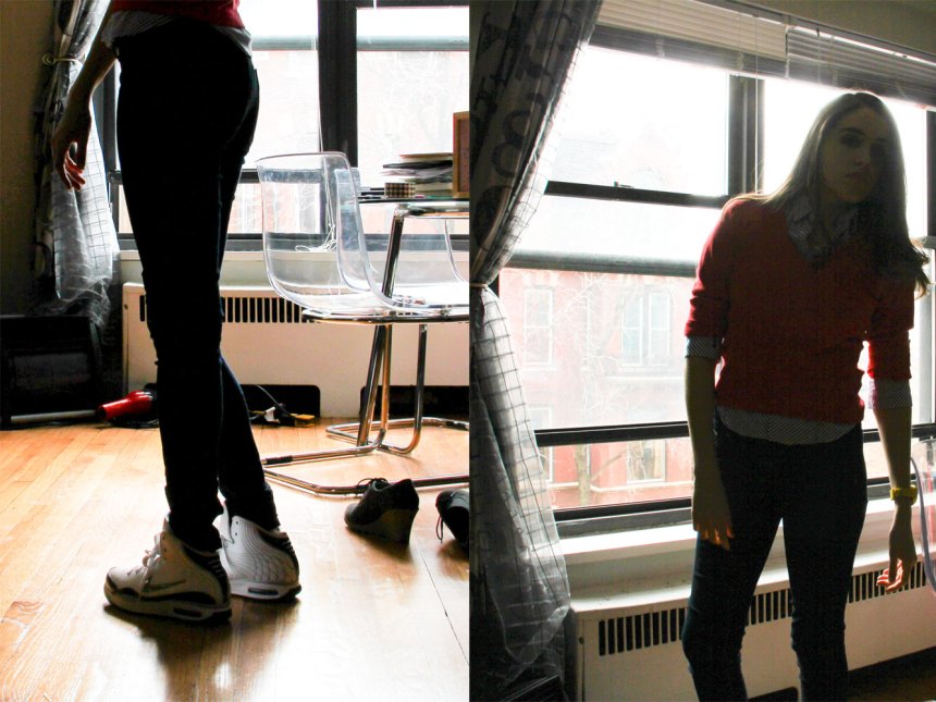 the Nike prepster Nike basketball shoes dressed up