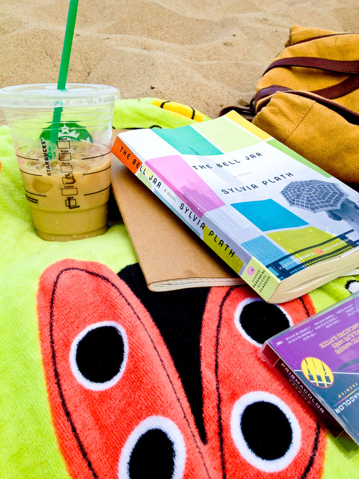 Chicago beach, Nike flip flops Nike beach