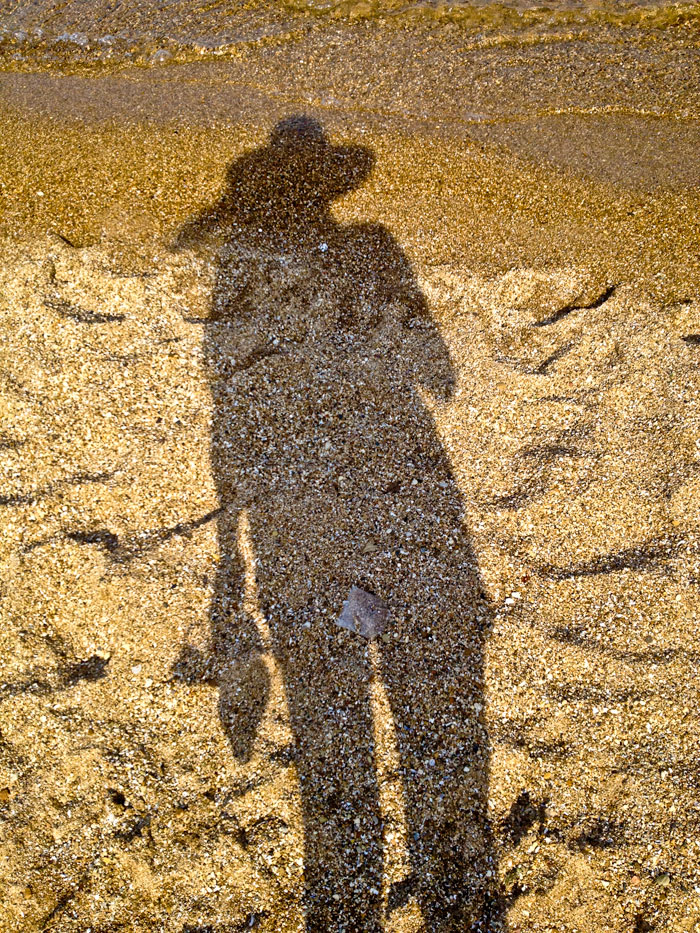 Chicago beach, Nike flip flops Nike beach