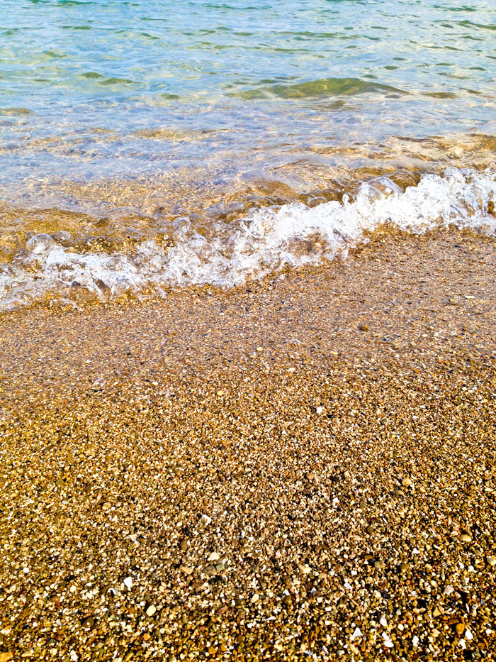 Chicago beach, Nike flip flops Nike beach