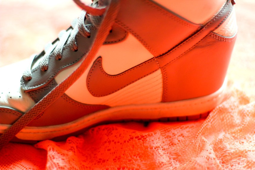 sneaker wedges -- for the love of nike