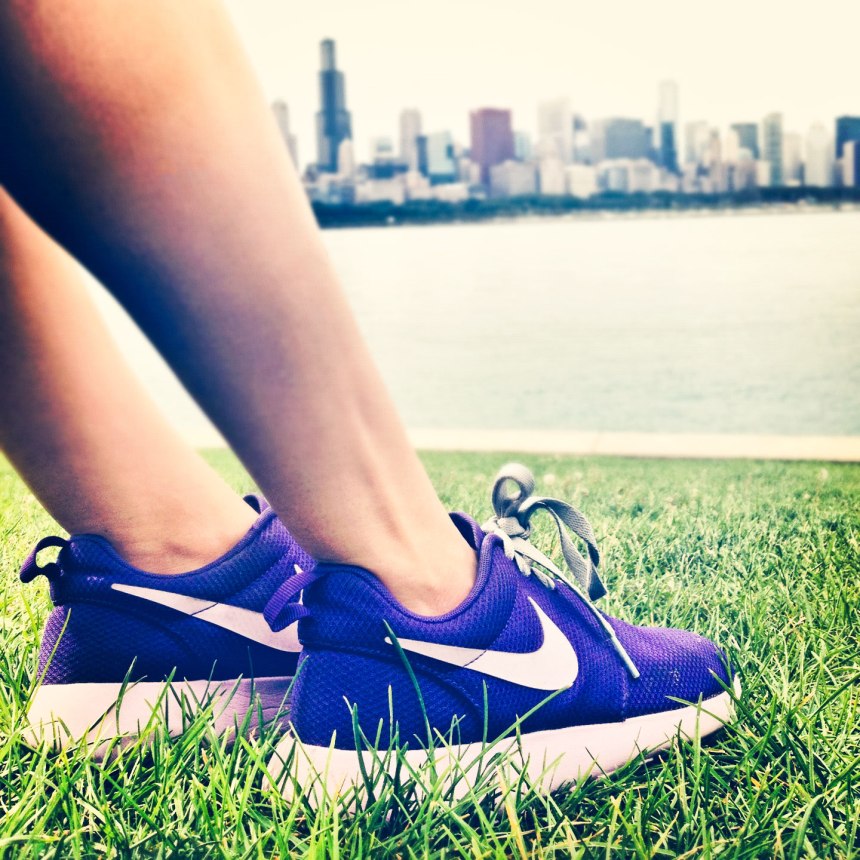 Nikes and Chicago skyline Nikes and Chicago love