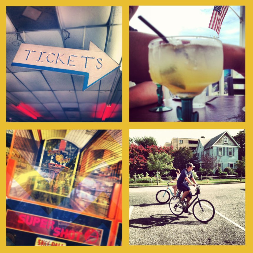 summer family vacation at the beach