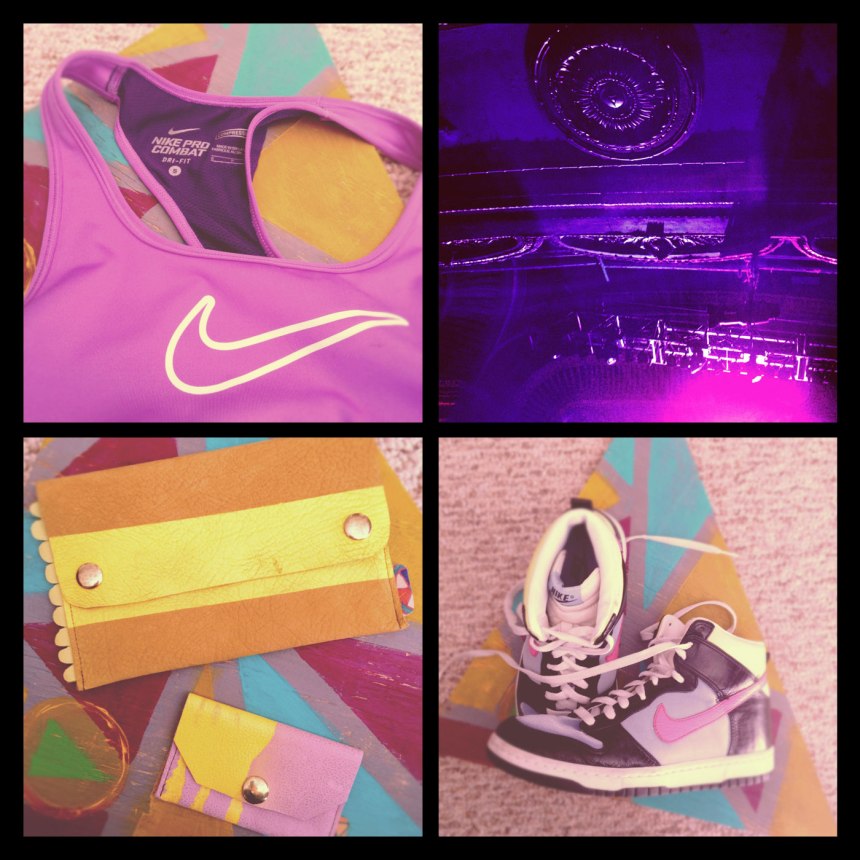 wearing nike to a concert