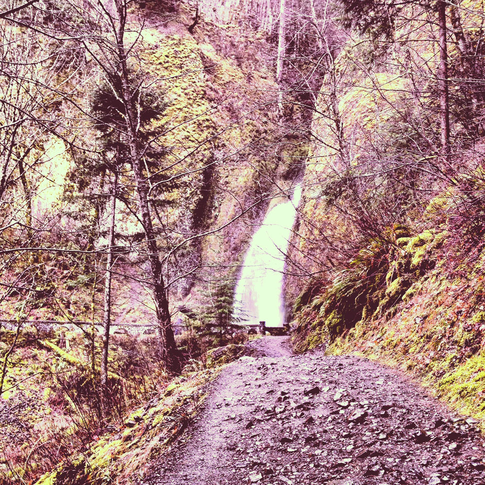 waterfalls in Oregon and Nike