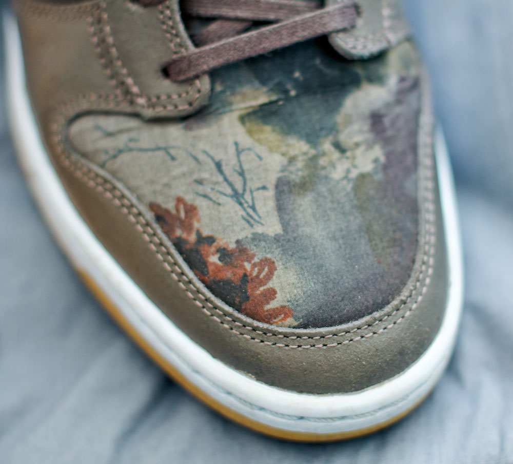 studded eggs and Nikes