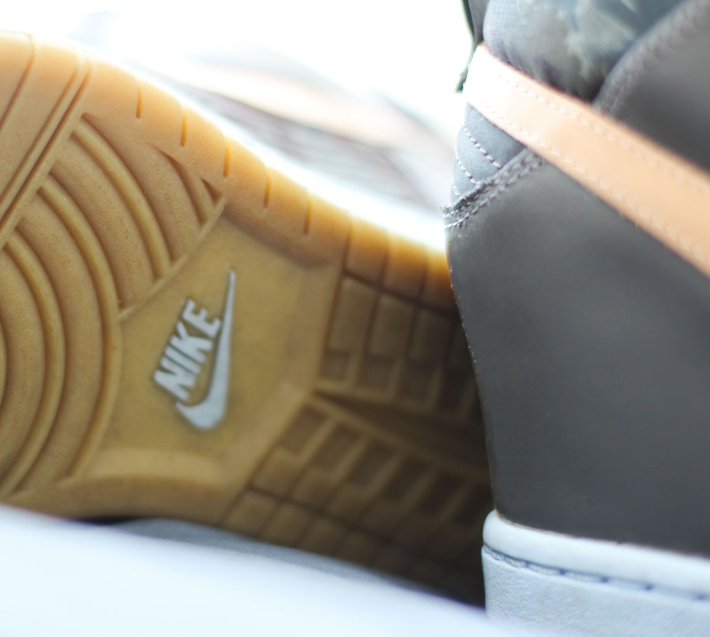 studded eggs and Nikes