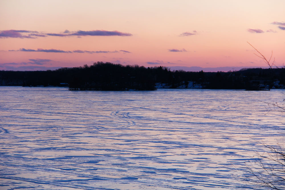 snowy weekend in WIsconsin with Nike