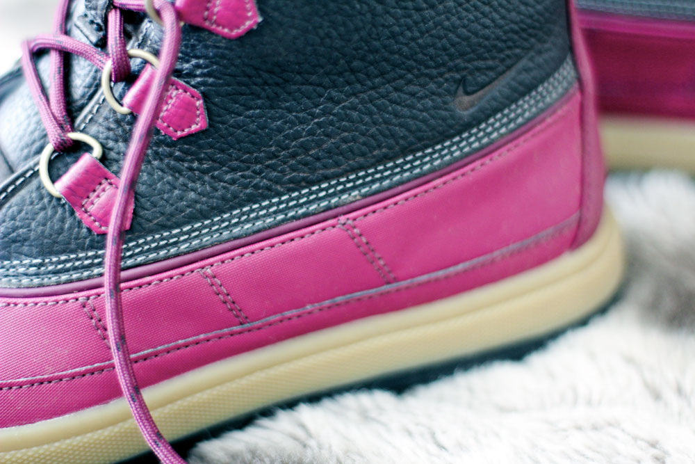 snowy weekend in WIsconsin with Nike