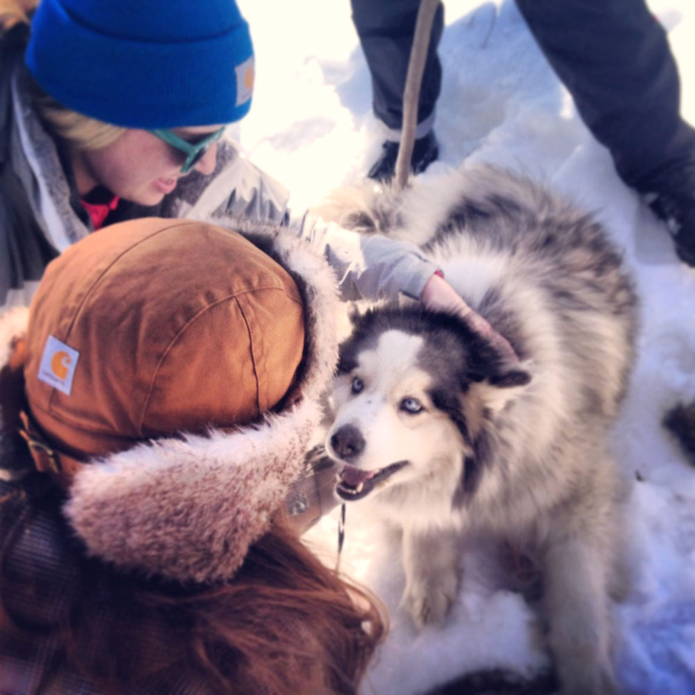 snowy weekend in WIsconsin with Nike