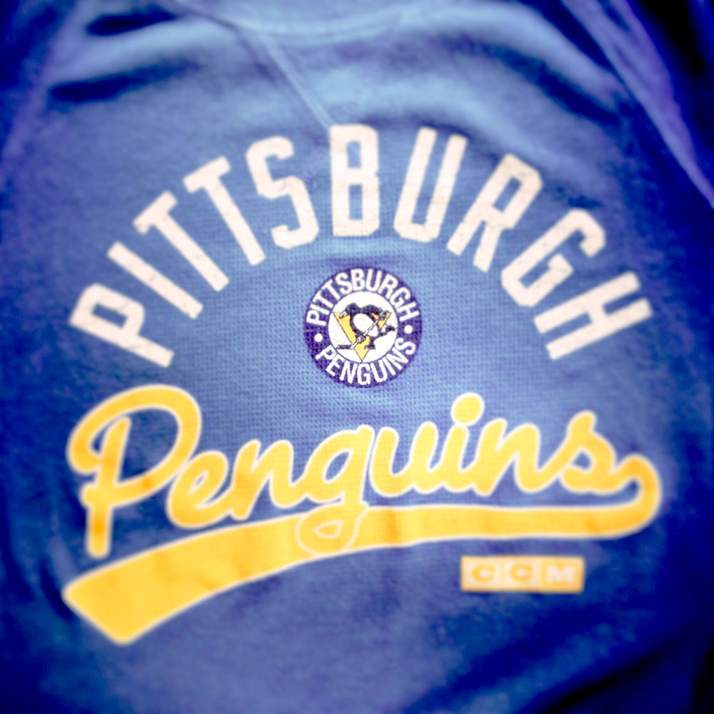 my first hockey game- Penguins