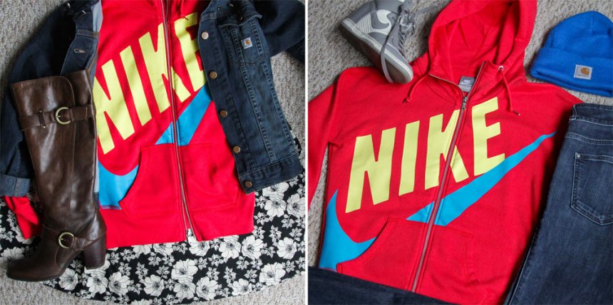 one nike hoodie two ways 
