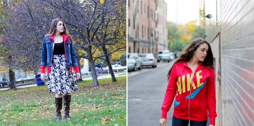 one nike hoodie two ways 