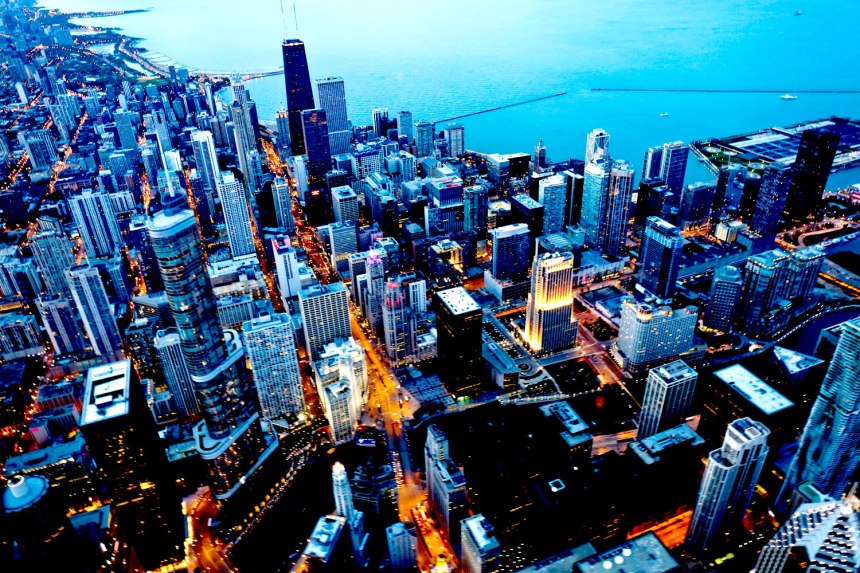 CHicago Helicopter Ride and Sky Hi Sneakers 