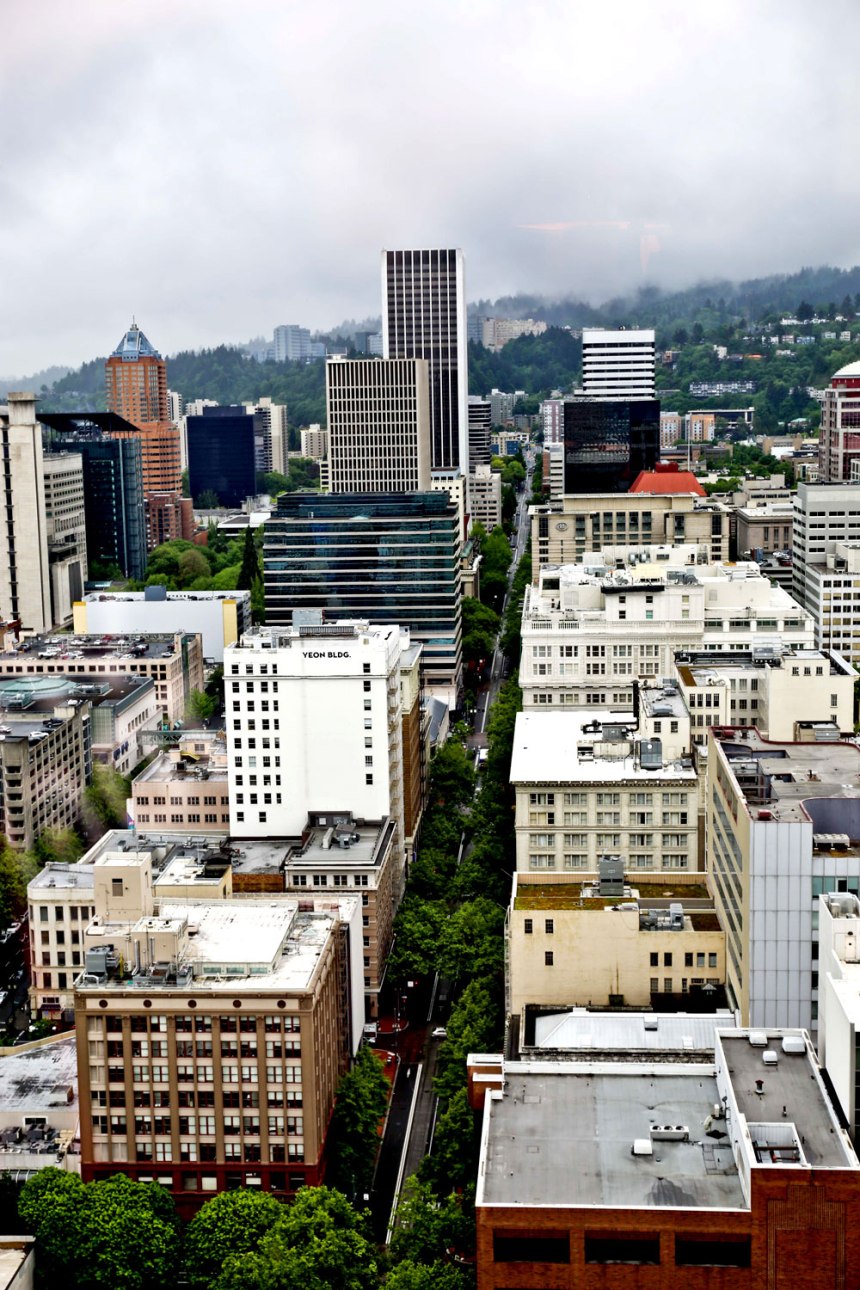 downtown Portland and fortheloveofnike