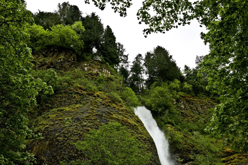 Portland-- chasing waterfalls in Nike 