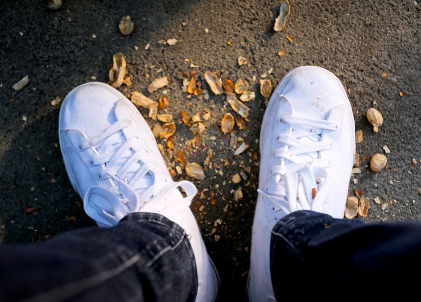 shoe full of peanuts / for the love of nike