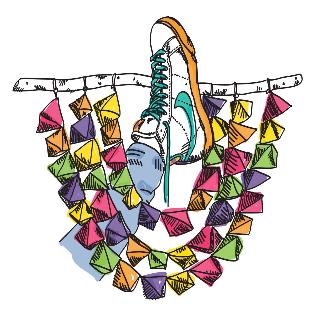 Geometric Mobile / Jennifer' Mondo Village of Greatness