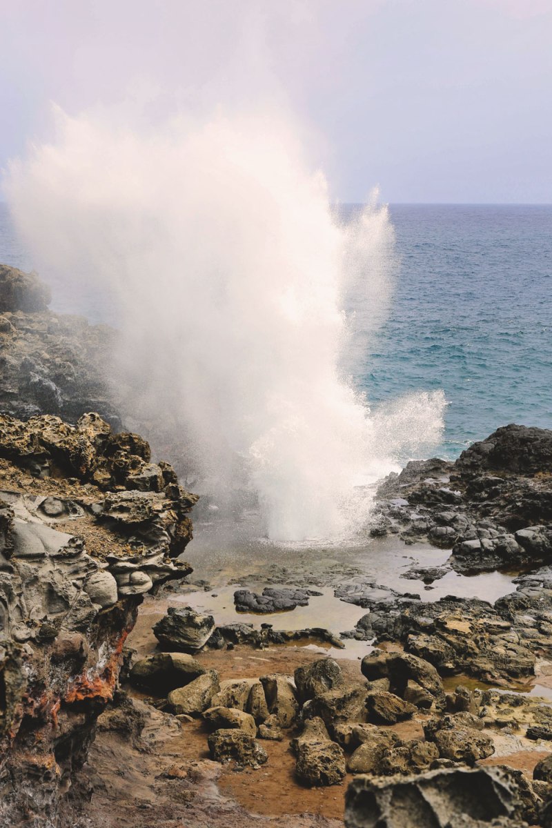 Nakalele Blowhole in Maui / for the love of nike