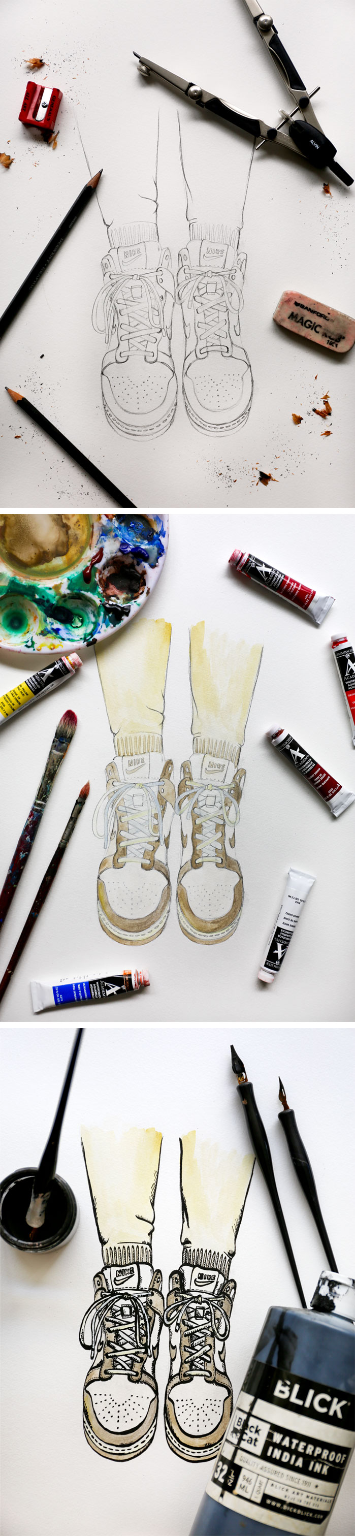 Sky Hi Nikes / for the love of nike