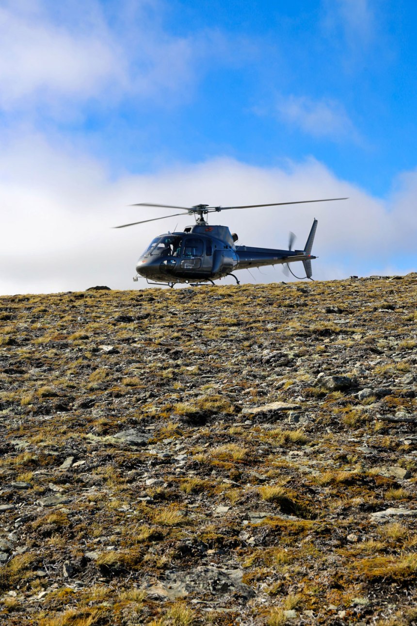 Helicopter in Queenstown / for the love of nike