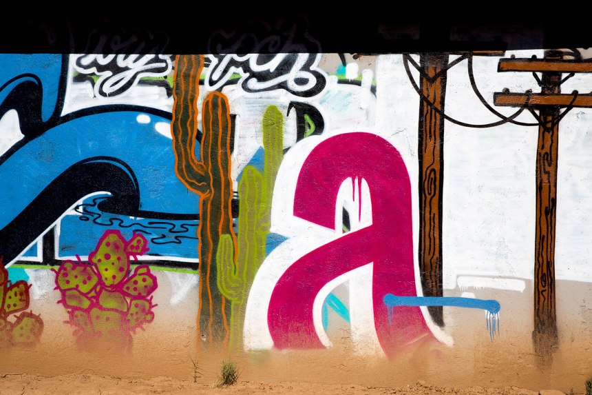 Street Art in Phoenix, Arizona / for the love of nike