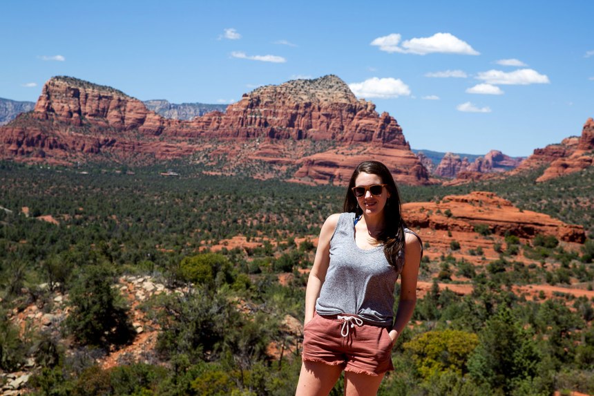 Hiking Sedona / for the love of nike