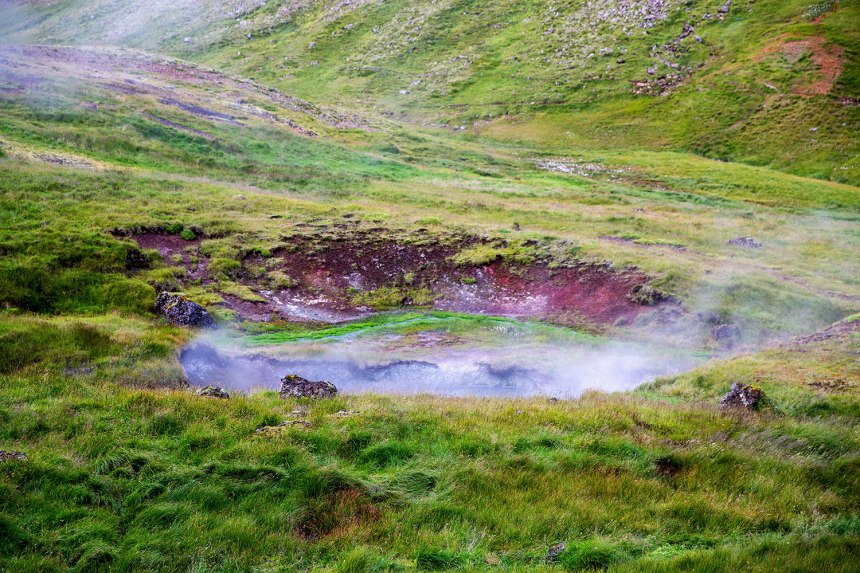 Reykjadalur Thermal Springs in Iceland / for the love of nike