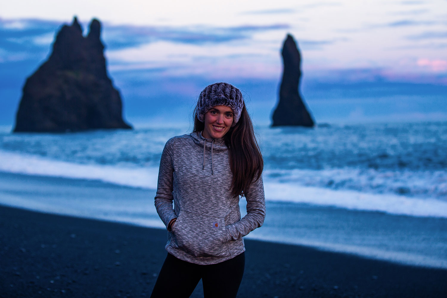 Reynisfjara Black Sand Beach in Iceland / for the love of nike