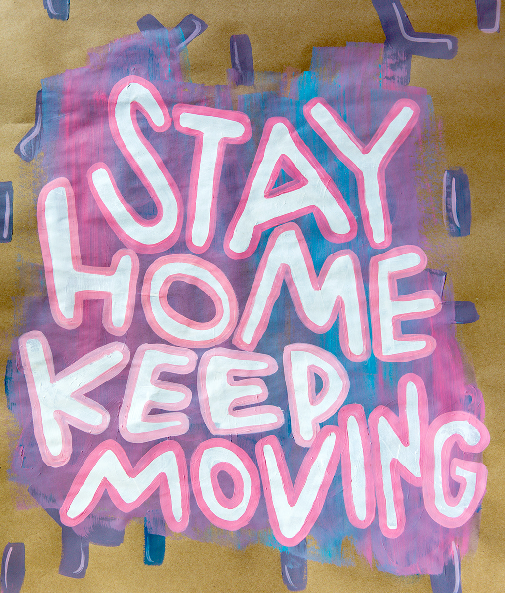 Stay Home, Keep Moving / for the love of nike / Jennifer Martinez Conway