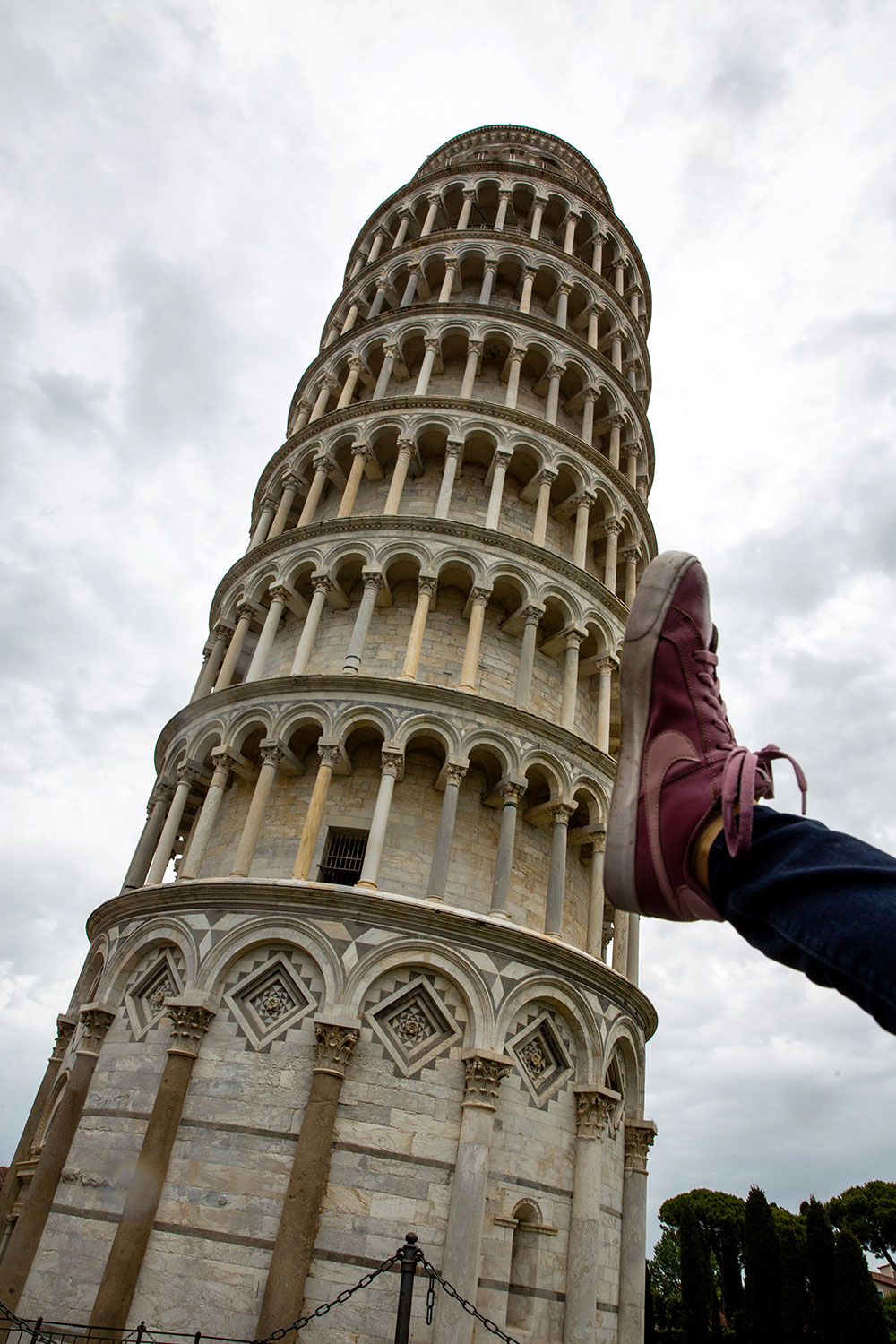 for the love of nike goes to Pisa